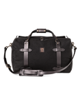 Medium Rugged Twill Duffle Bag - Black