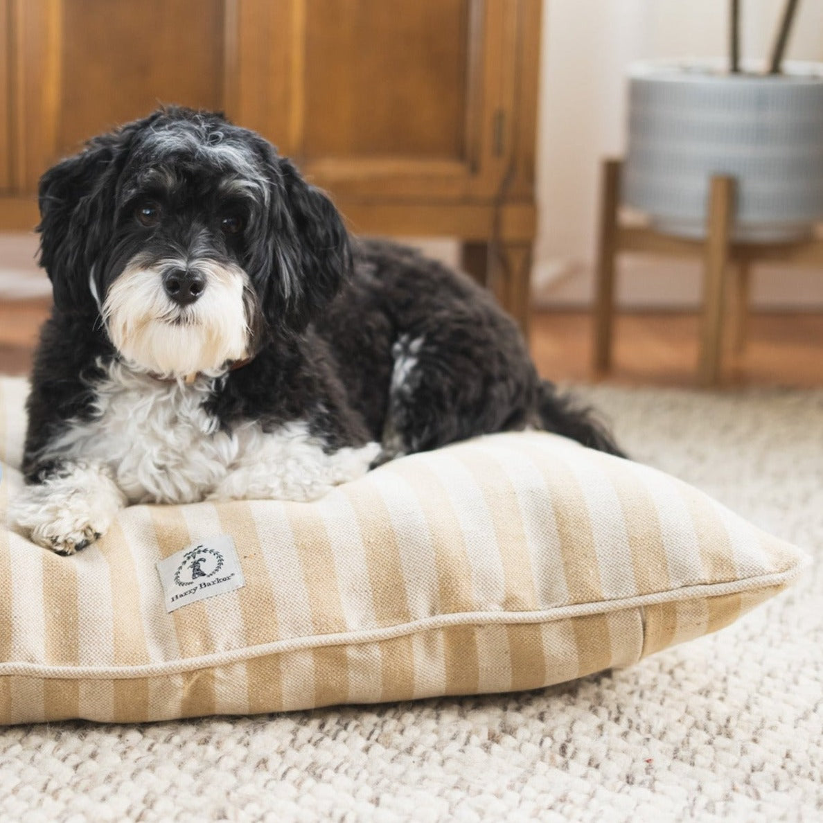 Vintage Stripe Envelope Dog Bed
