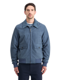 Leather Blouson Jacket