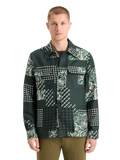 Patchwork Jacquard Overshirt