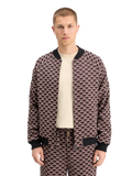 Reversible Jacquard Bomber Jacket