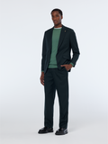 Single-Buttoned Peak Lapel Regular Fit Blazer