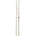 18" 3mm White Pearl Necklace