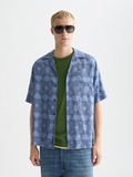 Printed Tencel Short Sleeve Shirt