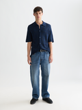 Toneontone Knitted Short Sleeve Shirt