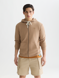 Logo Badge Regular-Fit Zip-Up Hoodie