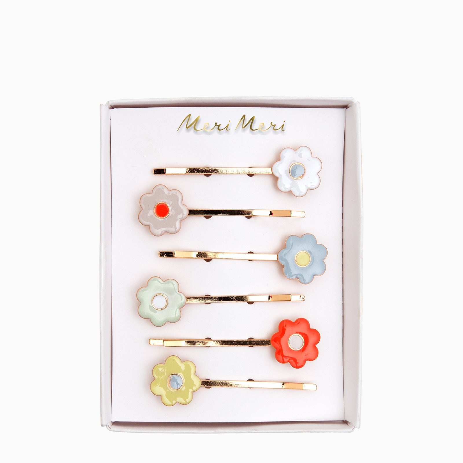 Meri Meri Daisy Enamel Hair Slides