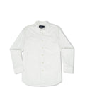 Charles Stretch Oxford Shirt - White