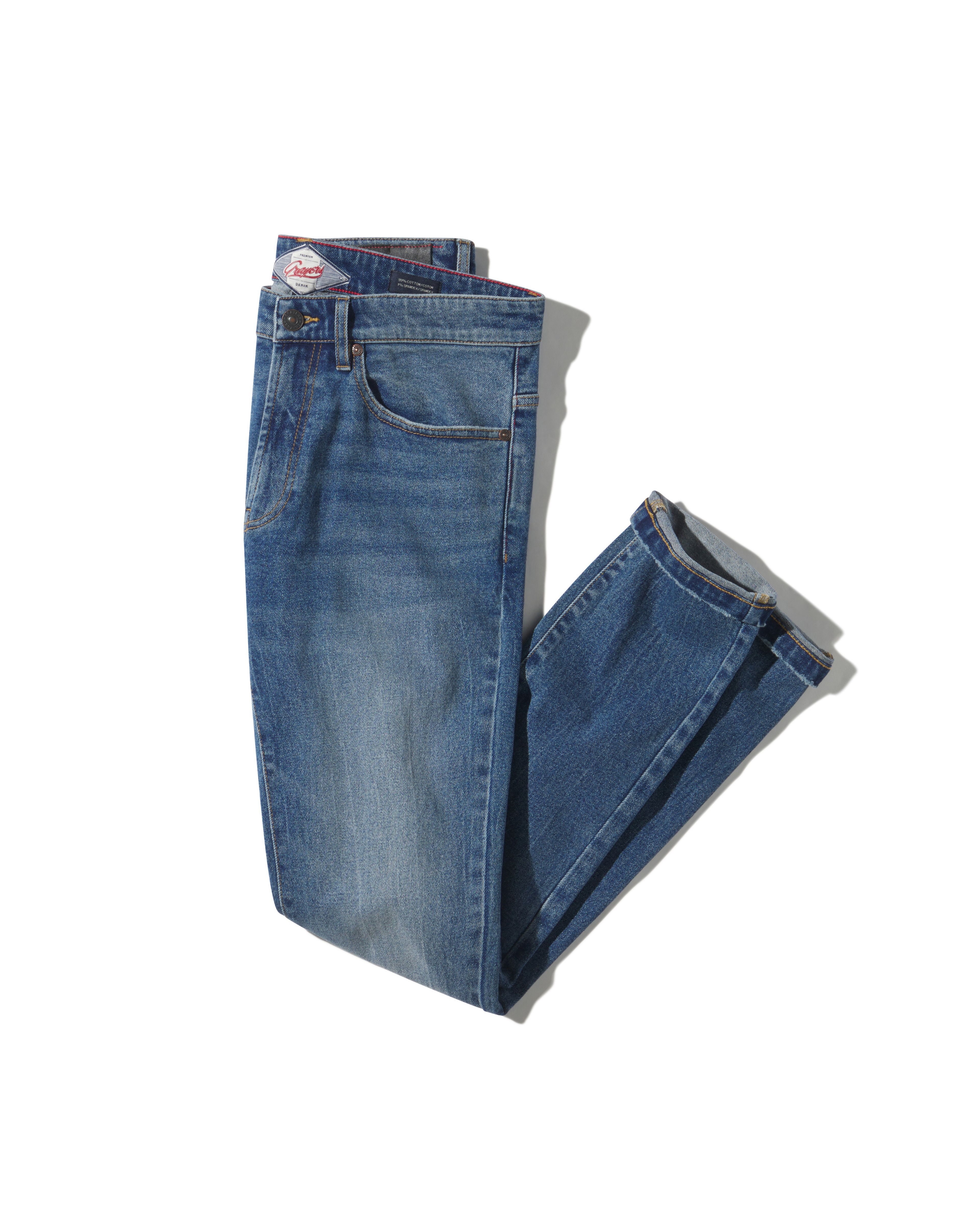 Edward Stretch Slim Fit Denim - Vintage Wash