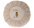 Cushion, Round, Small - Teddy, striped