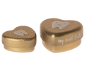 Tooth box, 2 pcs set - Gold