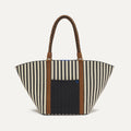 The Summer Tote - Black Tie
