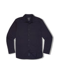 Hackett Cotton Sorona Knit Shirt - Navy