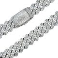 19MM Diamond Prong Cuban