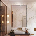 Rectangle Mirror with Metal Frame