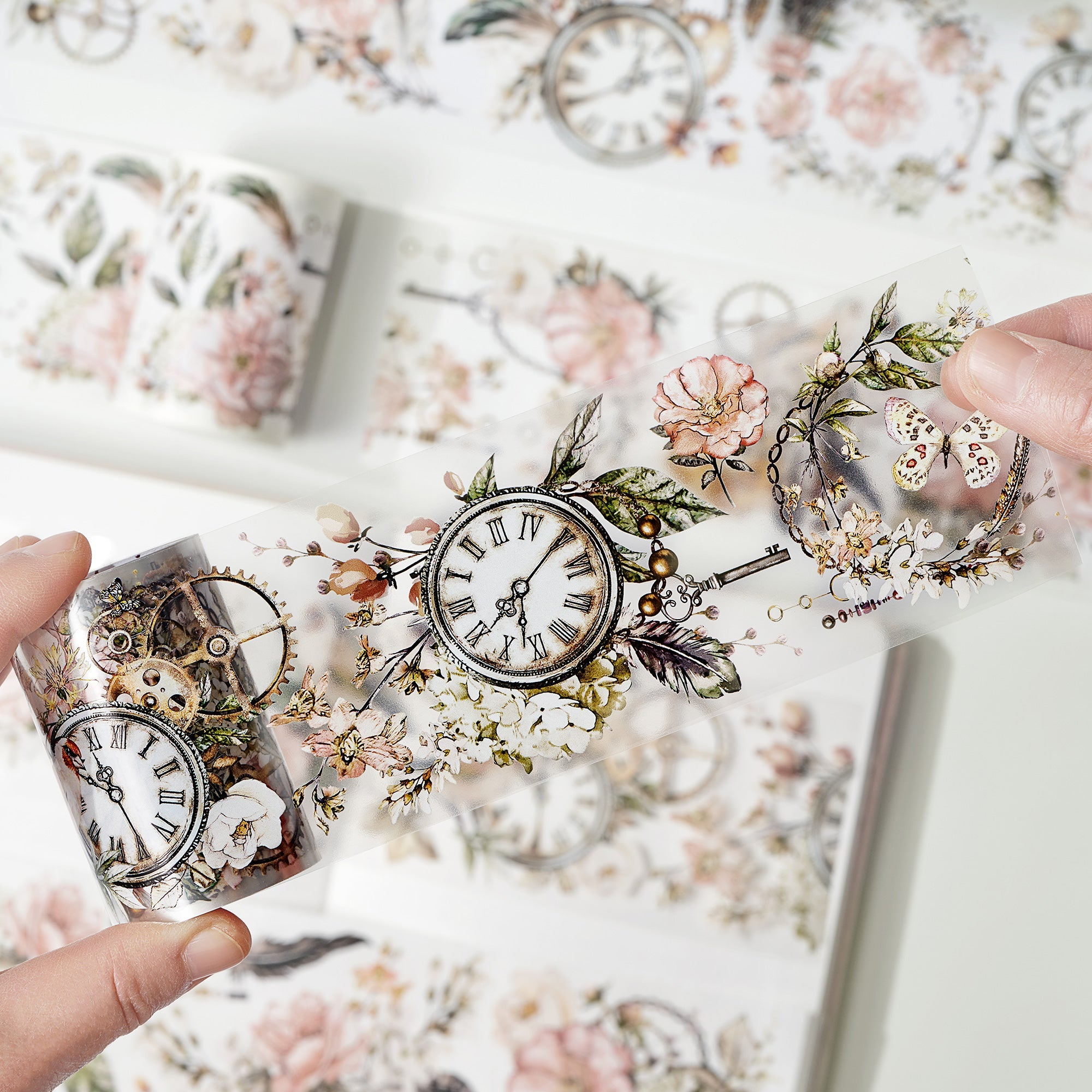 Floral Chronicles Wide Washi/PET Tape