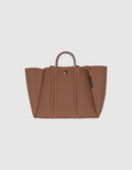 Meridian midi tote in hazelnut
