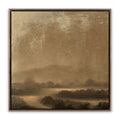 La Terre by Dan Hobday - Rustic Walnut Floater