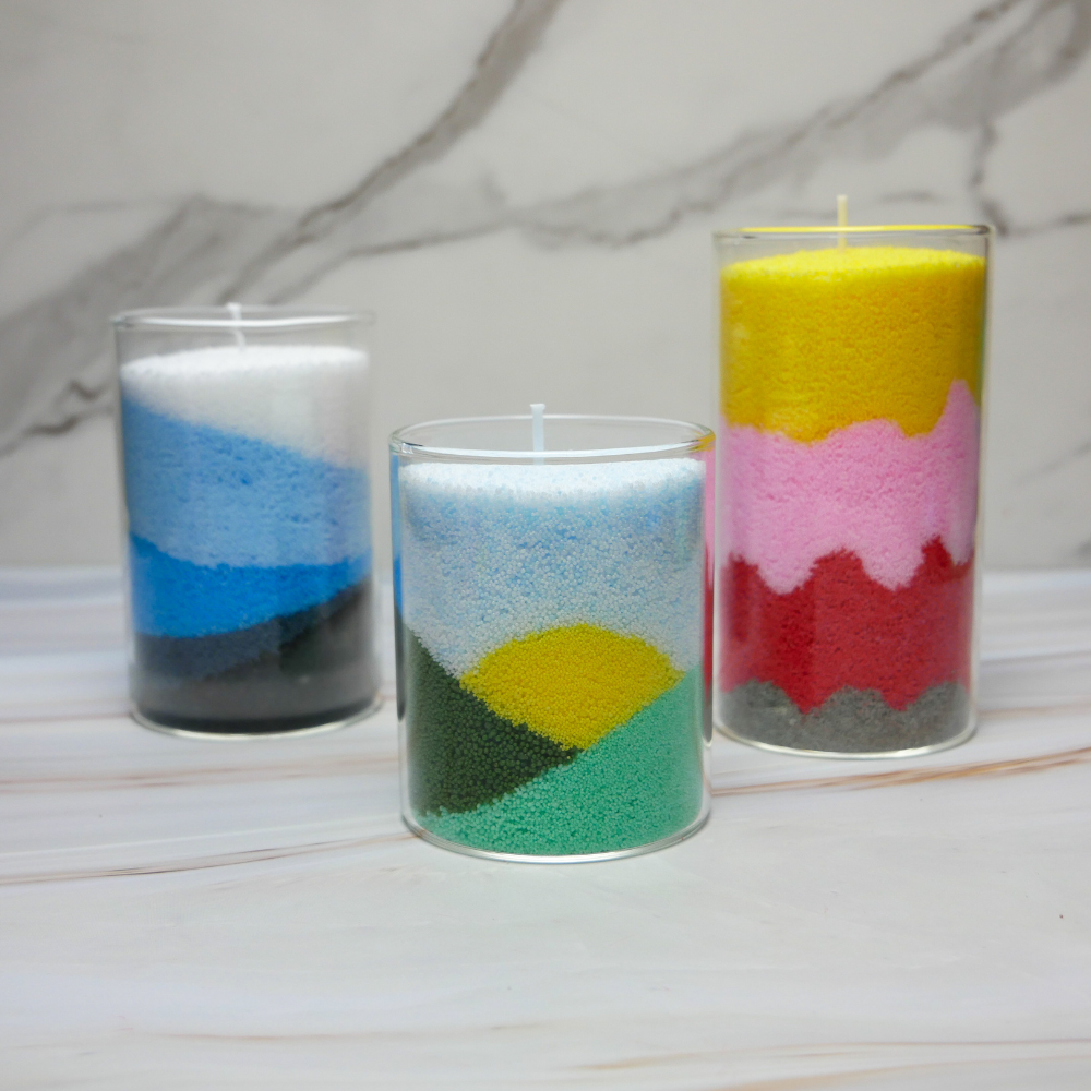 Sand Art Candle Family-Style Craft Pack