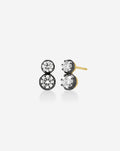 Georgian Lab Diamond Duo Studs