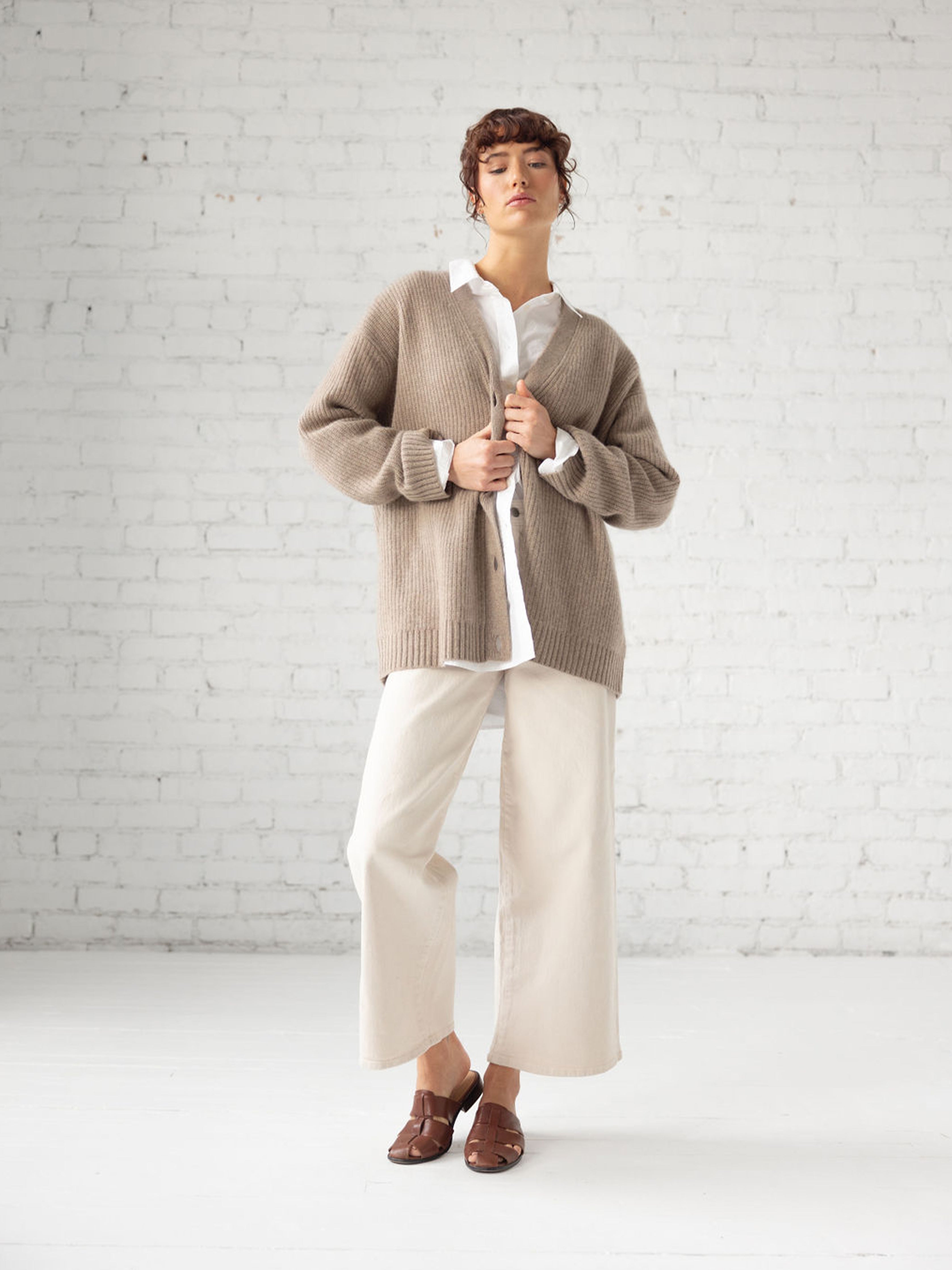 Oversized Sunday Cashmere Cardigan - Wholesale