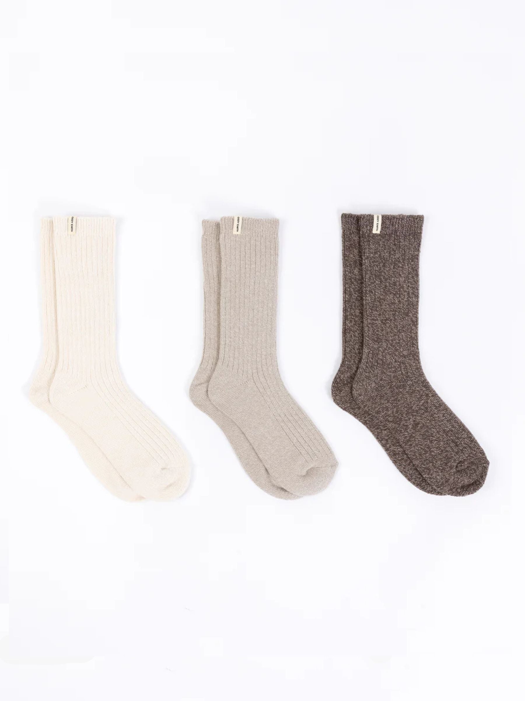 Men's Plush Lounge Calf Sock 3-Pack