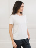 Women's Bamboo Stretch-Knit Lounge Tee - Wholesale
