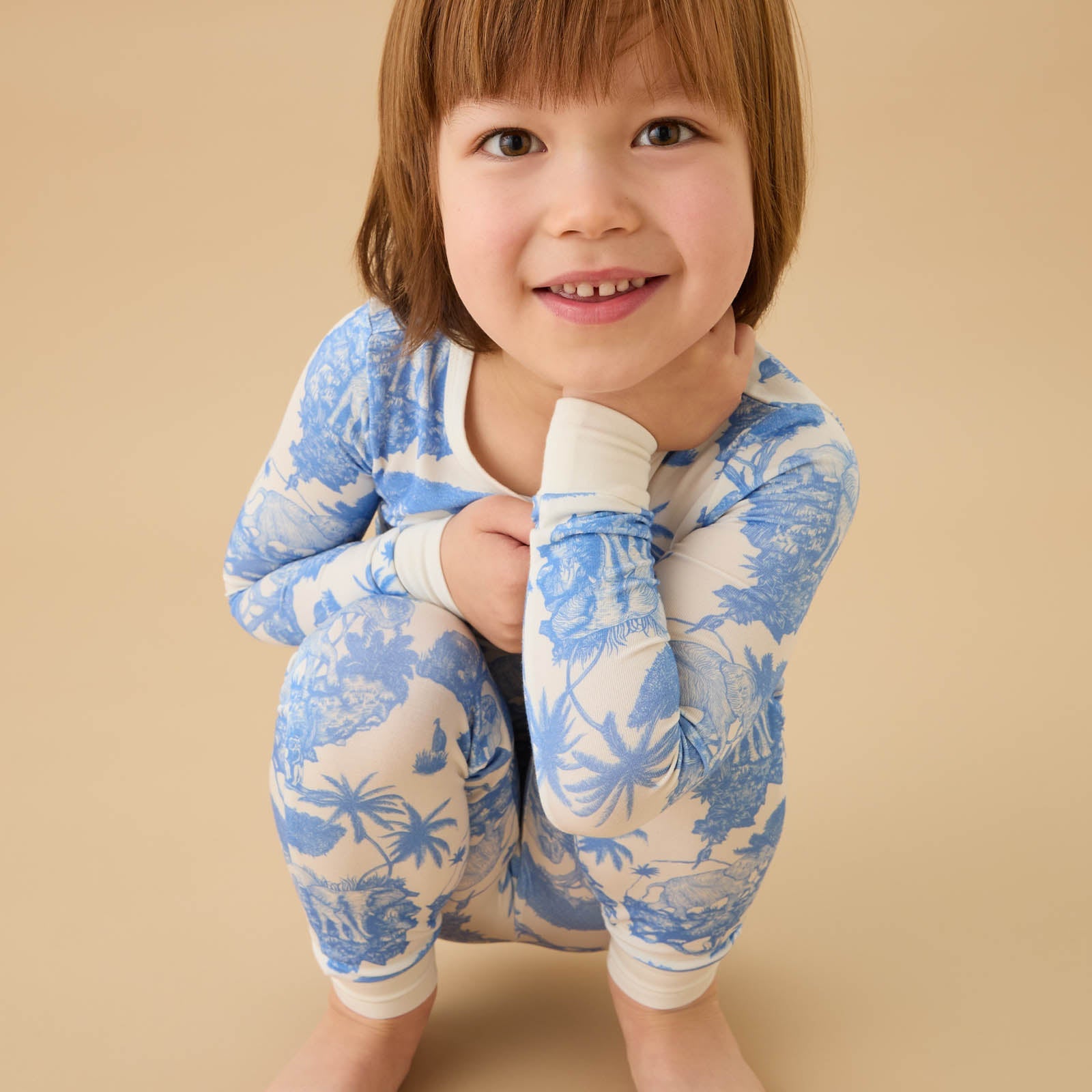 MORI x Desmond & Dempsey Blue Pyjamas