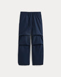 Baggy Parachute Pant | Deep Navy