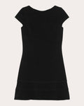 Admiral Crepe Seamed A-Line Mini Dress