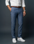 Summer Linens Chino - Blue