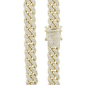 20" 12mm Diamond Cuban Link