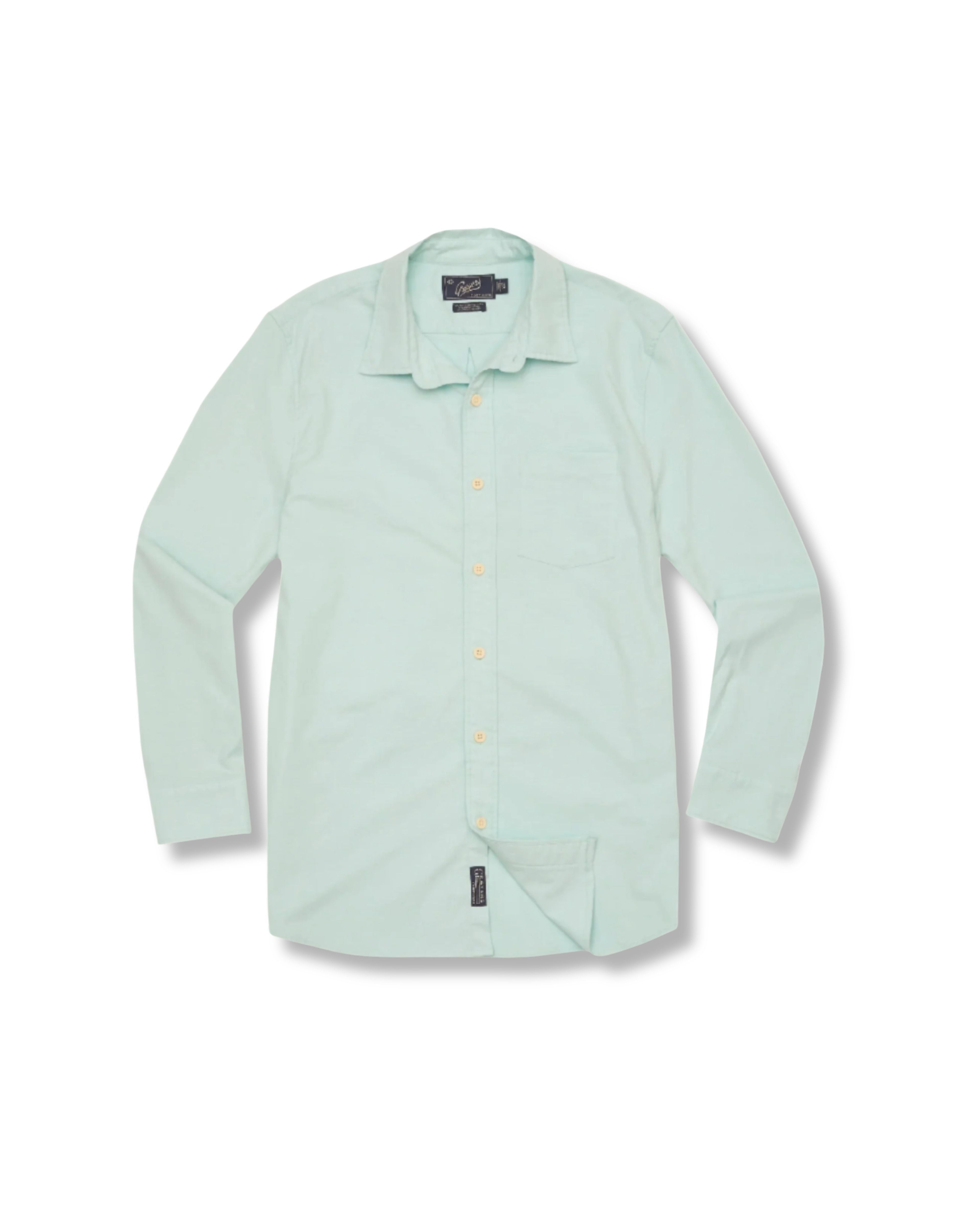Charles Stretch Oxford Shirt - Seafoam