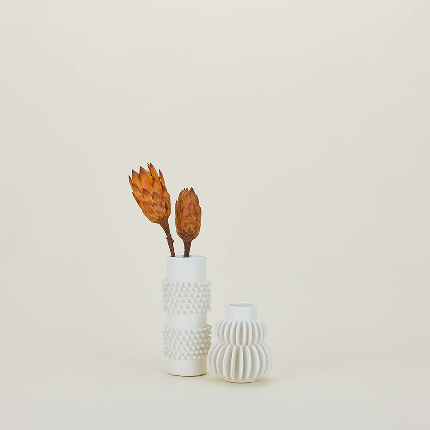 Stoneware Peg Vase