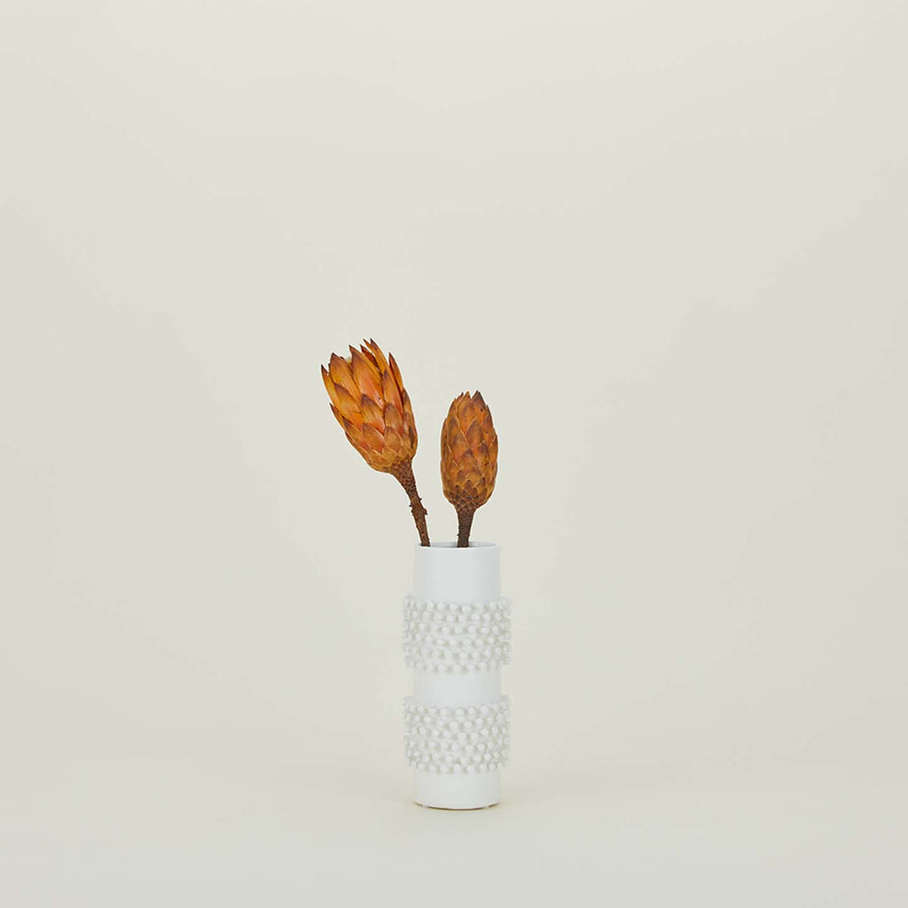 Stoneware Peg Vase