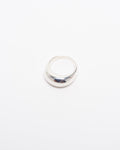 Small Donut Ring in Sterling Silver
