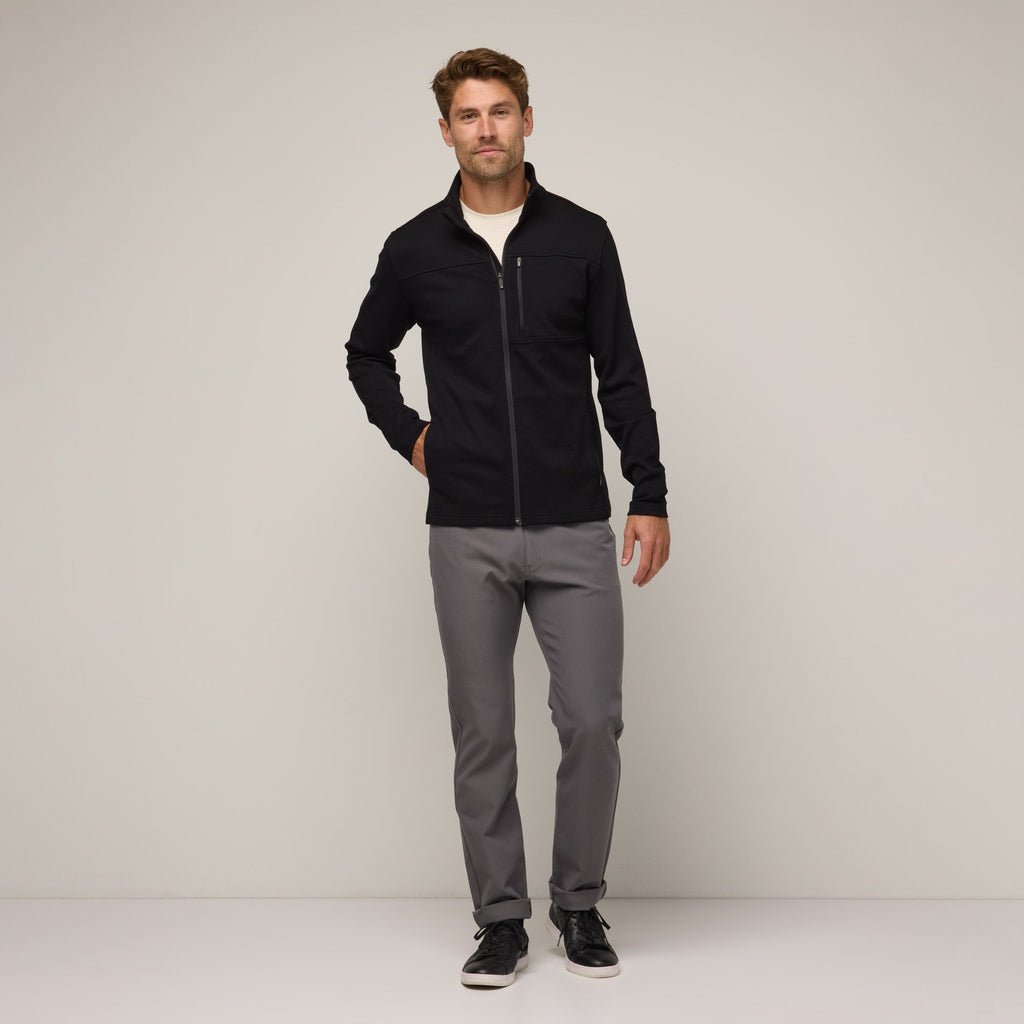 Ponte Full-Zip Jacket