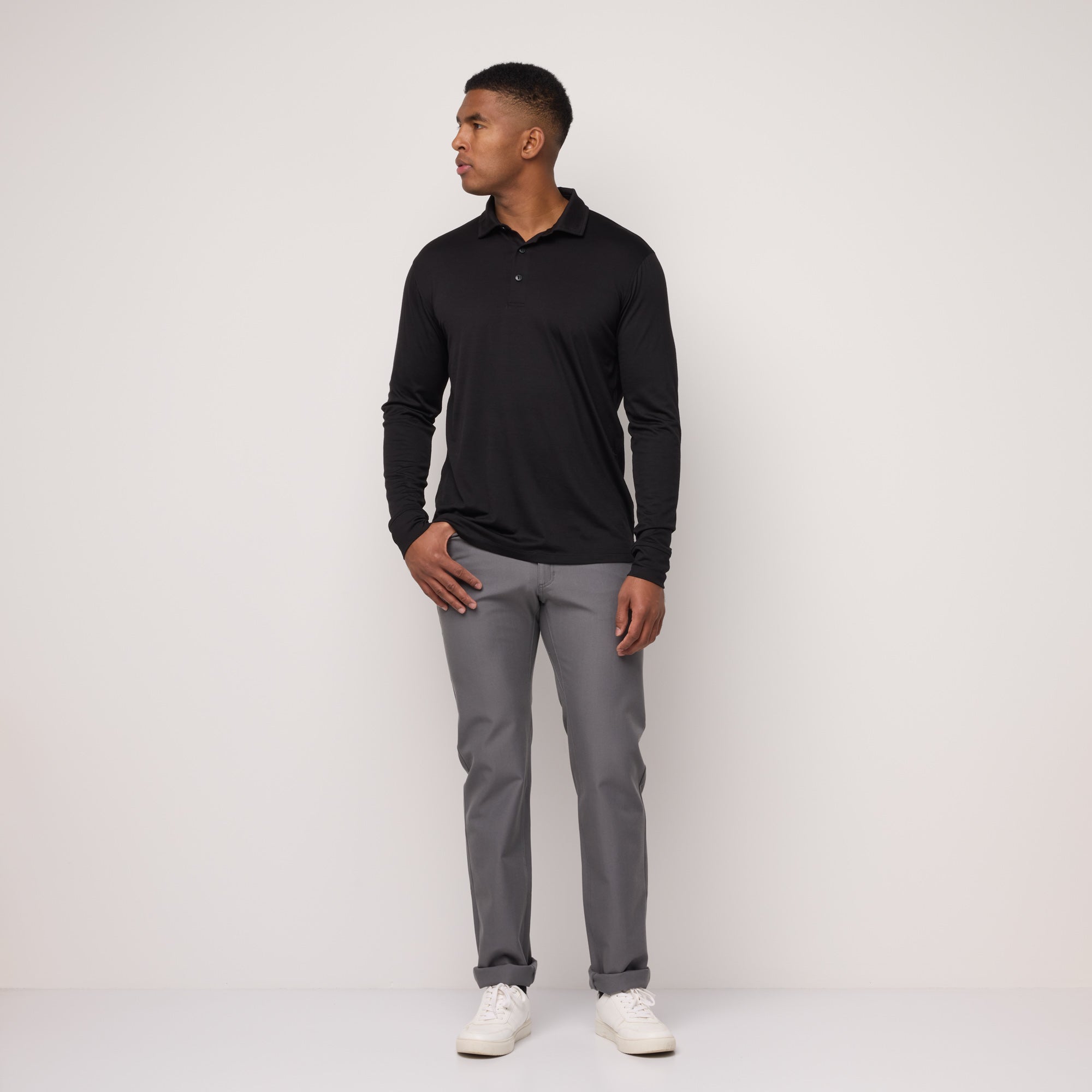 Signature Long Sleeve Polo