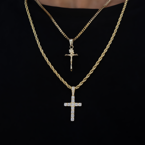 1 Chain + 1 Pendant - Yellow Gold