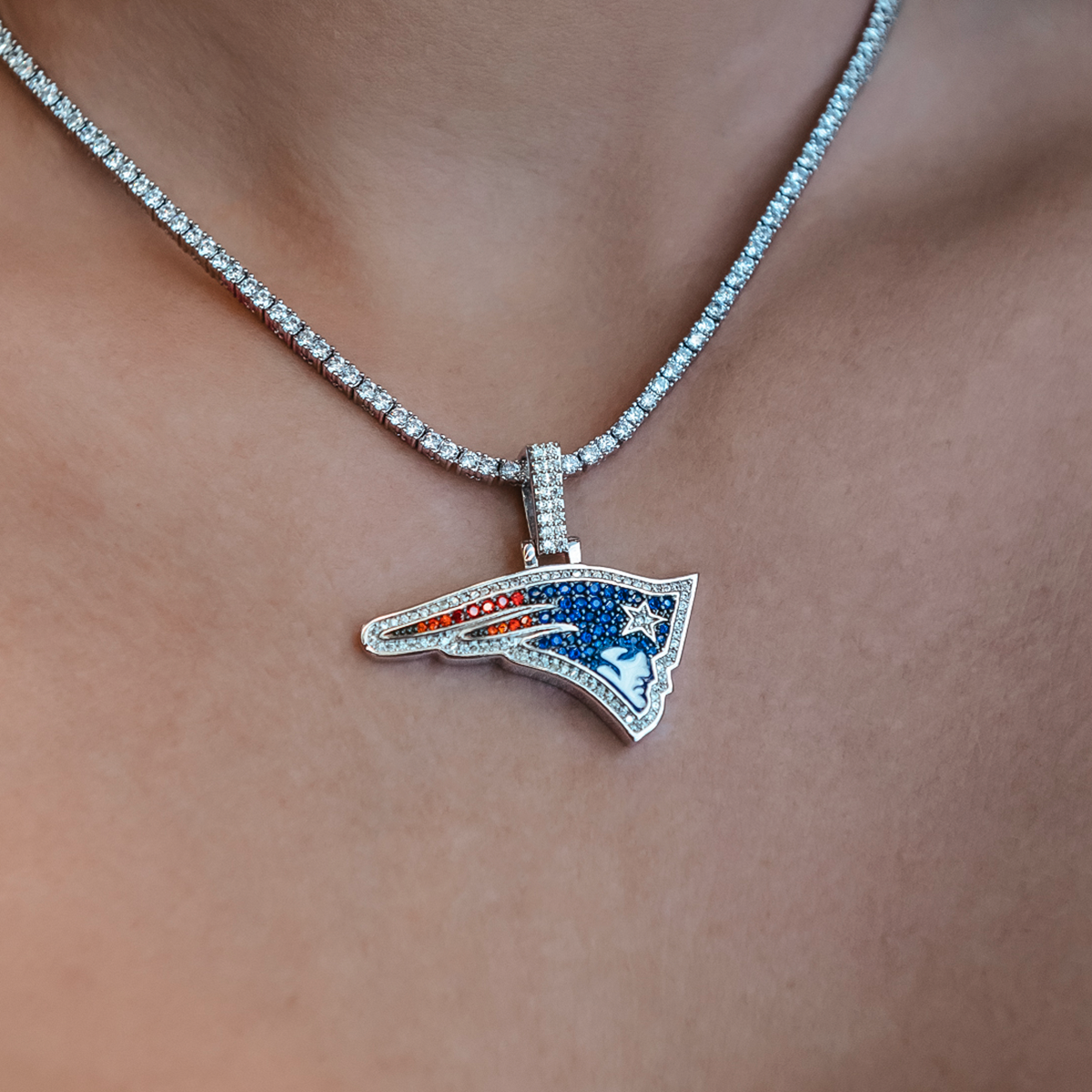 New England Patriots Official NFL Pendant