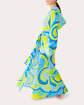 The Abaco Hooded Printed Kimono