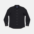 Wool Linen Button-Down Shirt