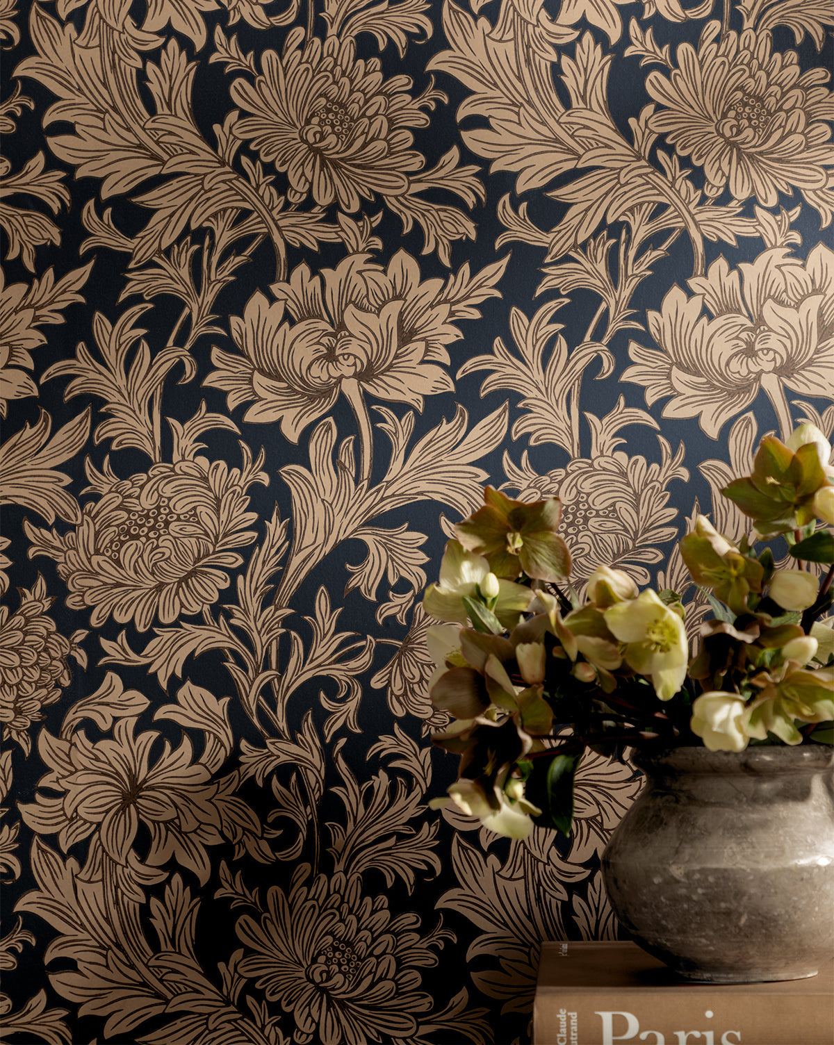 Morris & Co. x McGee & Co. Chrysanthemum Wallpaper