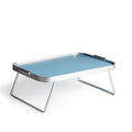 Lap Tray in Pastel Blue with Silver Surrounds