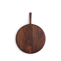 12" Circle Cutting Board in Walnut