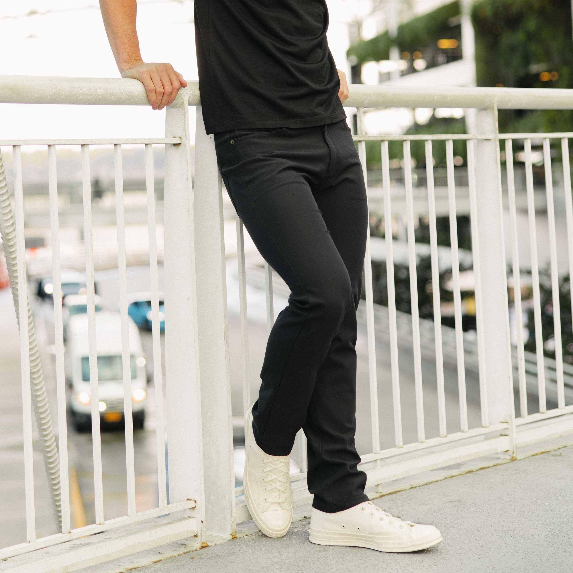 Stretch Canvas 5-Pocket Pant
