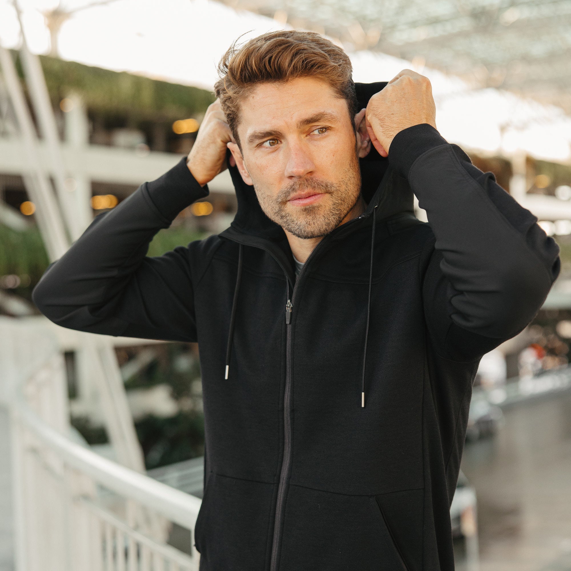 Ponte Travel Hoodie