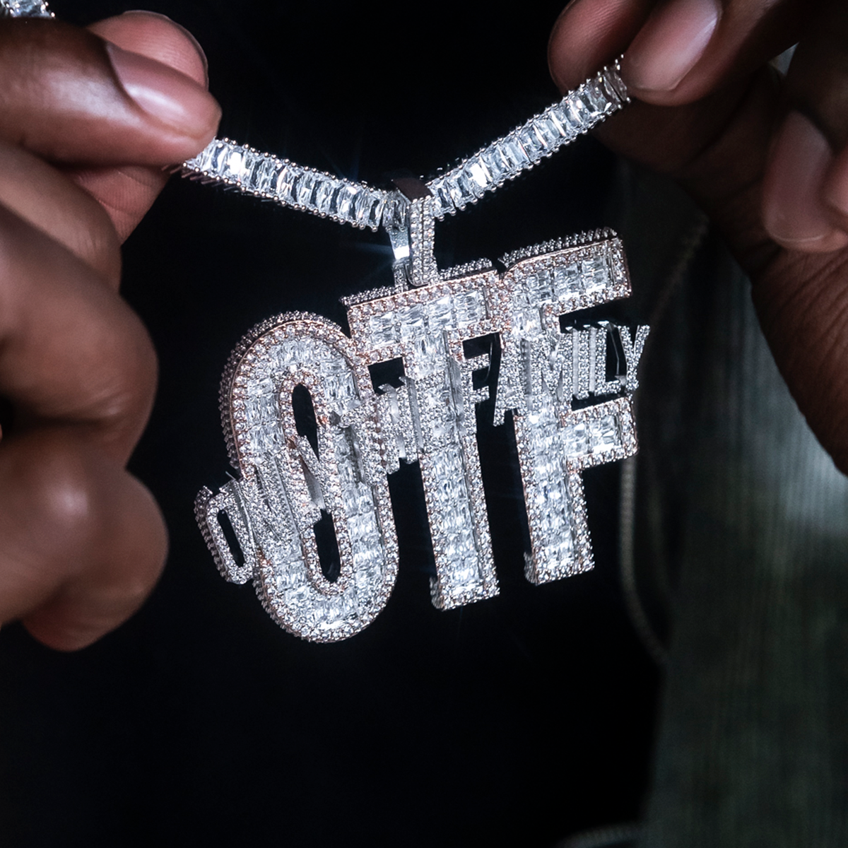 OTF Baguette Pendant