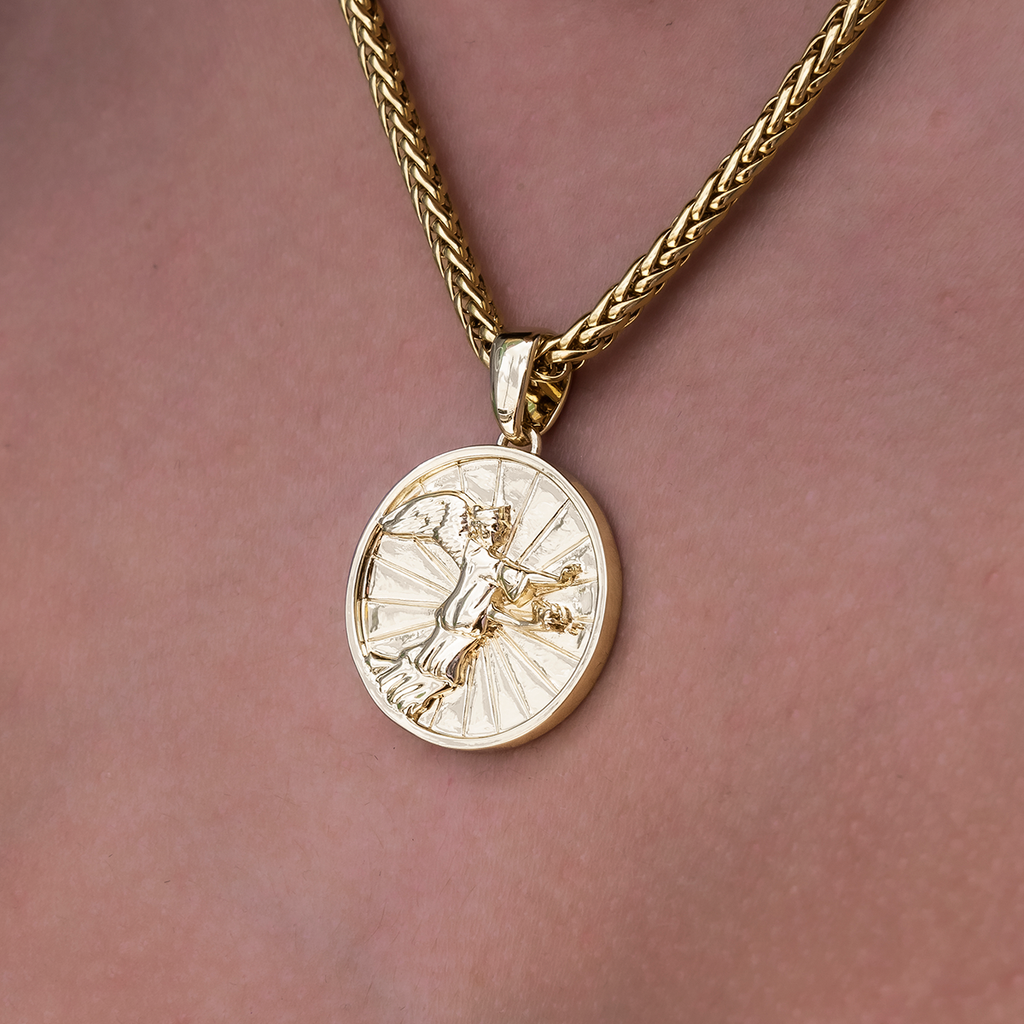 Nike Crowning Coin Pendant