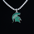 Michigan State University Official NCAA Logo Pendant